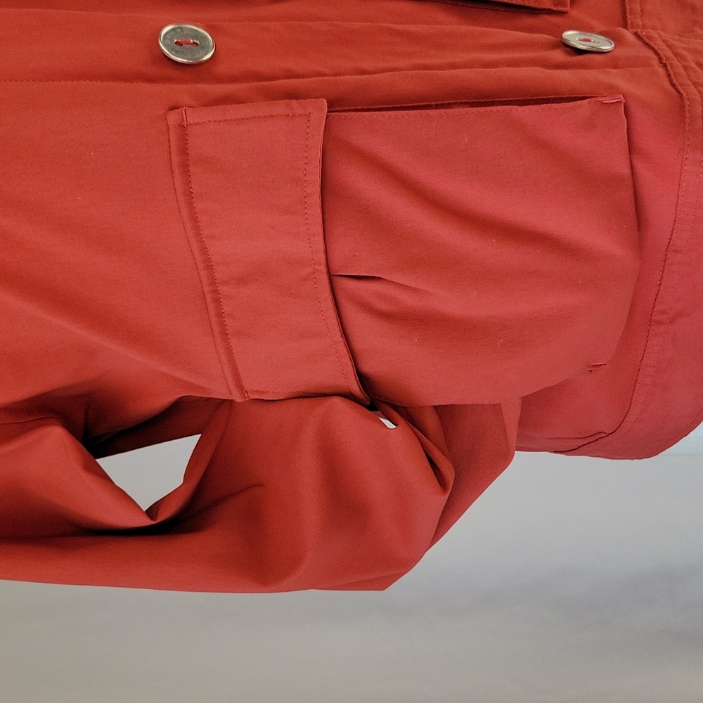 Prana Lightweight Hooded Jacket Terra Cotta Size Large - Picture 6 of 12